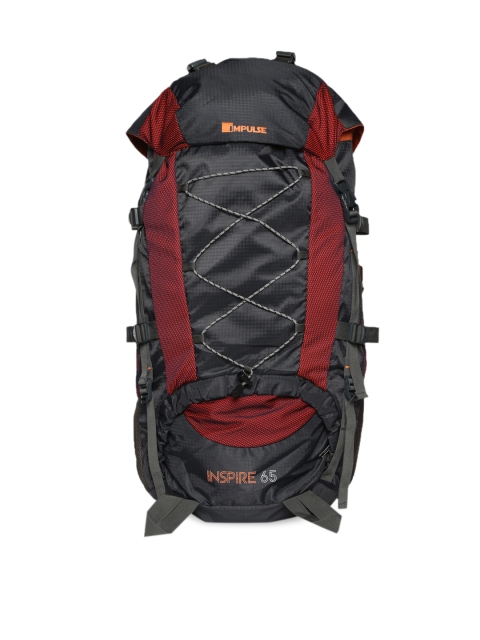 Impulse Unisex Grey Inspire 65 Litres Large Rucksack