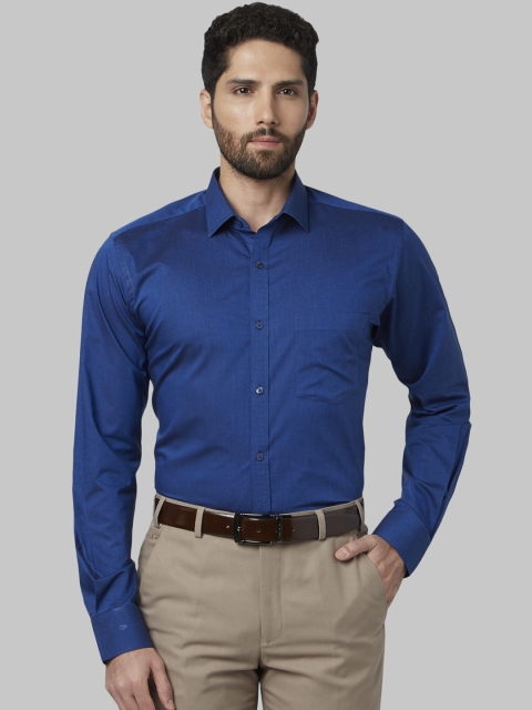 

Park Avenue Men Blue Slim Fit Solid Formal Shirt