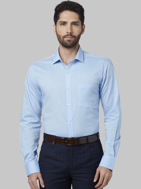 

Park Avenue Men Blue Slim Fit Solid Formal Shirt