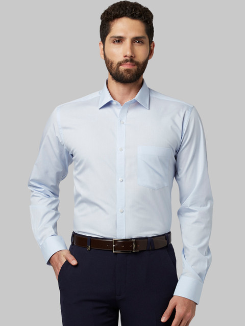 

Park Avenue Men Blue Slim Fit Solid Formal Shirt