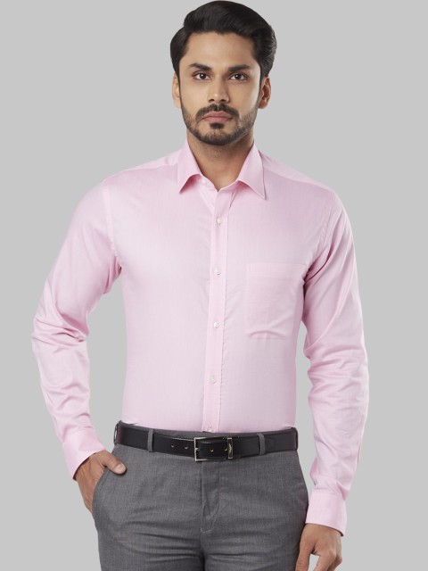 

Raymond Men Pink Slim Fit Solid Formal Shirt