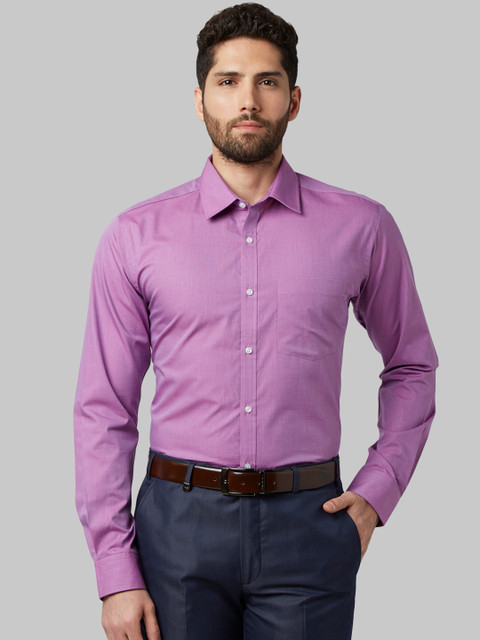 

Park Avenue Men Purple Slim Fit Solid Formal Shirt