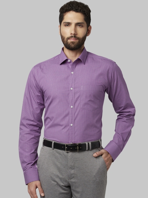 

Park Avenue Men Purple Slim Fit Solid Formal Shirt
