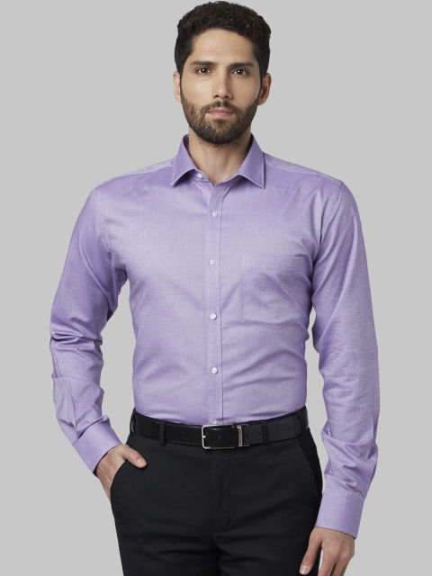 

Park Avenue Men Purple Slim Fit Solid Formal Shirt