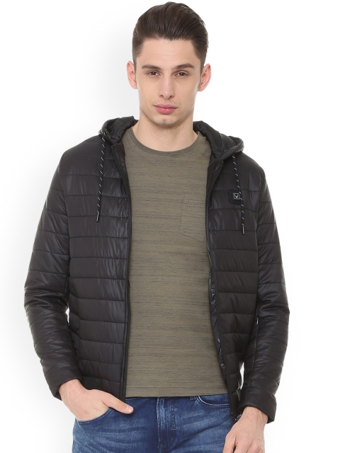 

Allen Solly Men Black Solid Puffer Jacket