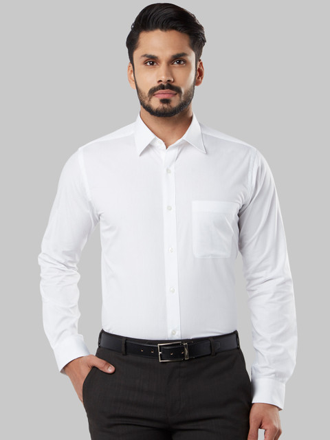 

Raymond Men White Slim Fit Solid Formal Shirt
