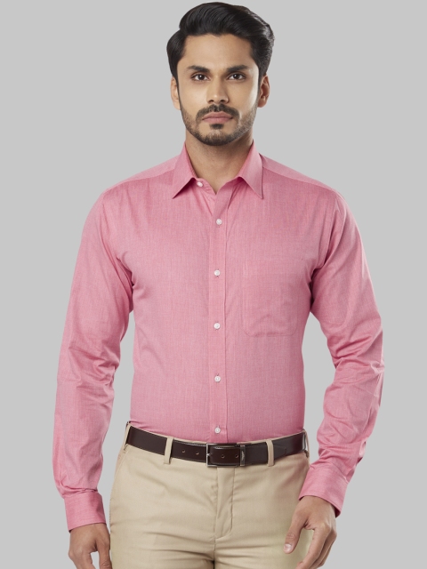 

Raymond Men Pink Slim Fit Solid Formal Shirt