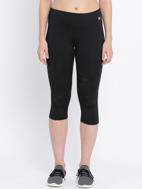 

Clovia Women Black Solid Tights
