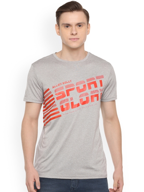 

Allen Solly Sport Men Grey Printed Round Neck T-shirt