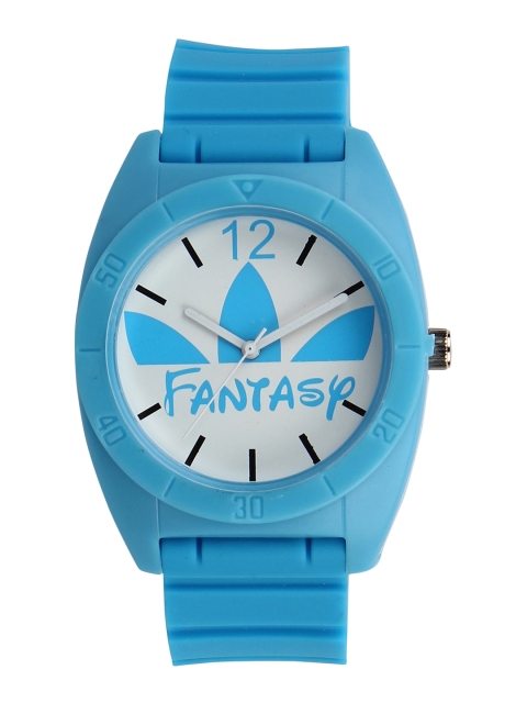 

Fantasy World Unisex White & Blue Analogue Watch FW-9009-BL