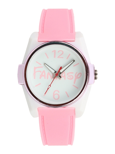 

Fantasy World Unisex White Analogue Watch FW-9007-PK