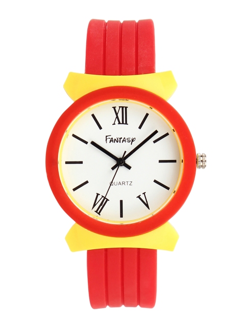 

Fantasy World Unisex White Analogue Watch FW-9002-RD