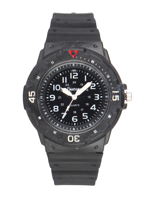 

Fantasy World Unisex Black Analogue Watch FW-9001