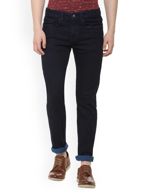 

Solly Jeans Co. Men Blue Skinny Fit Mid-Rise Clean Look Jeans