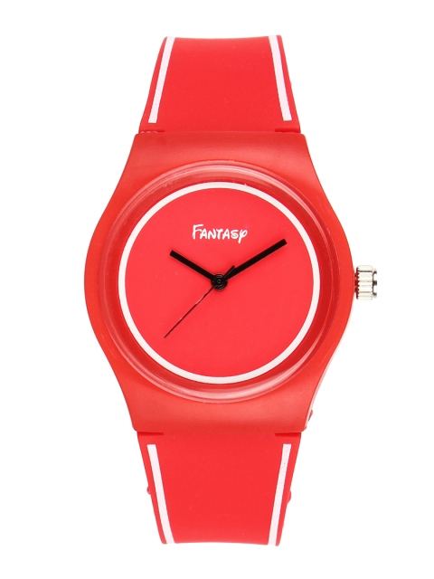 

Fantasy World Unisex Red Analogue Watch FW-9003