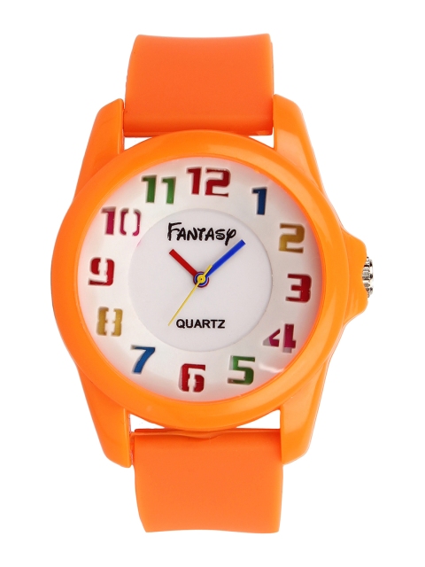 

Fantasy World Unisex White Analogue Watch FW-9011-OR