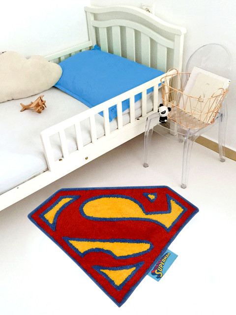

Saral Home Kids Red & Yellow Printed Microfibre Anti-Skid Bath Rug