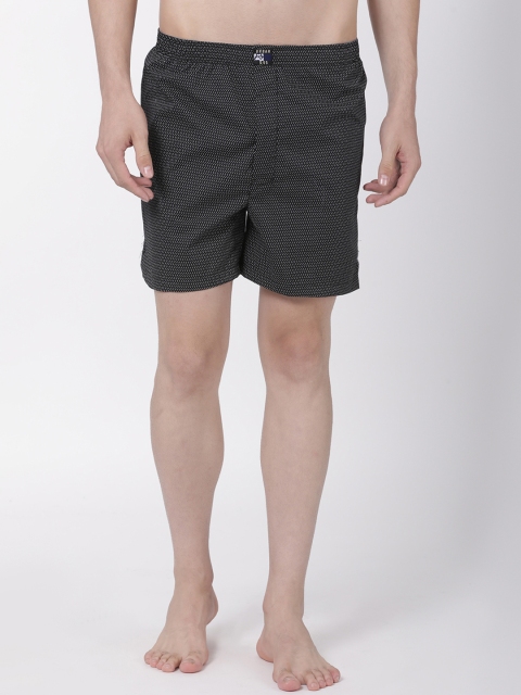 

Urban Dog Men Black Printed Pure Cotton Boxers UDBX158