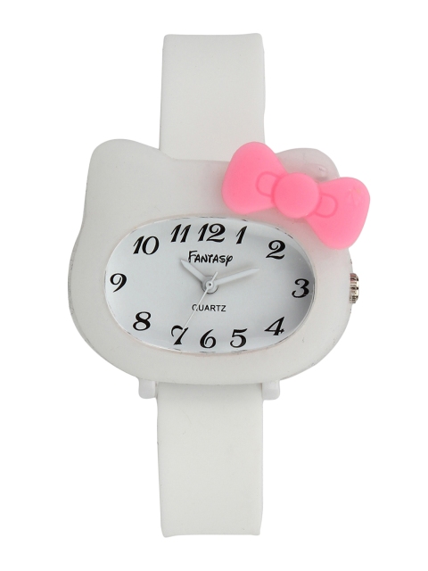 

Fantasy World Girls White Analogue Watch FW-9008