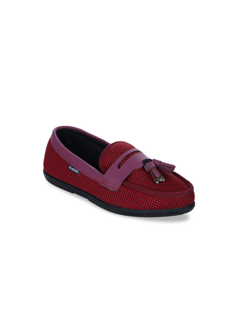 

Gliders Men Maroon Loafers