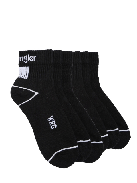 

Wrangler Men Pack of 6 Solid Assorted Ankle-Length Socks