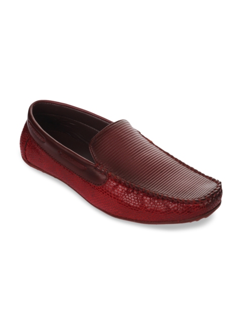 

Gliders Men Red Loafers