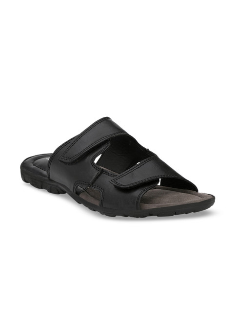 

El Paso Men Black Comfort Sandals