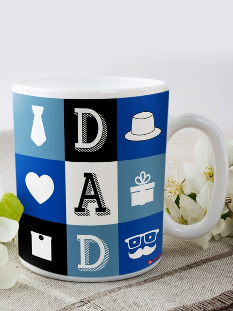 

Archies Blue Printed Ceramic Coffee Mug
