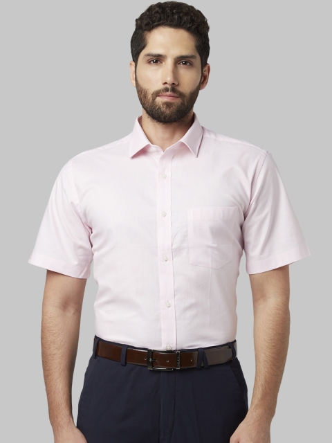 

Park Avenue Men Red Regular Fit Solid Formal Shirt