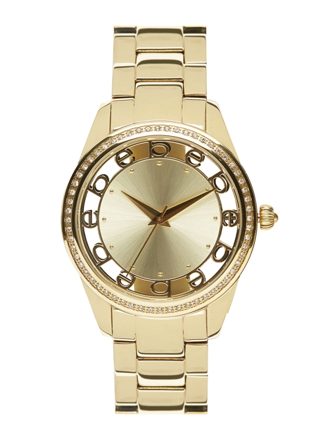 

bebe Women Gold-Toned Analogue Watch 8902156626849