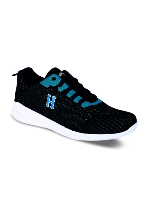 

Harvard Men Black & Blue Running Shoes