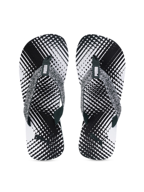 

Puma Unisex Green Solid Shore GU IDP Thong Flip-Flops