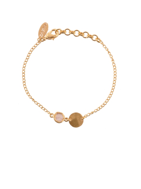 

Zariin Women Gold-Plated Stone-Studded Armlet Bracelet