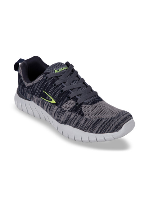 

Duke Men Navy Blue Textile Running Shoes