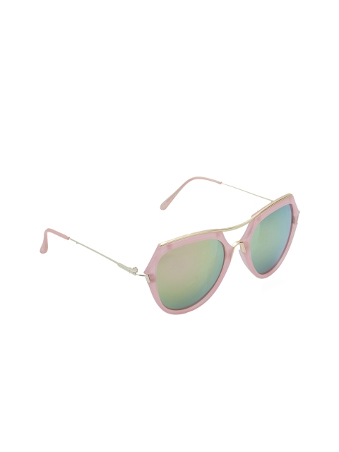 

Ivish Unisex Aviator Sunglasses 3181, Pink