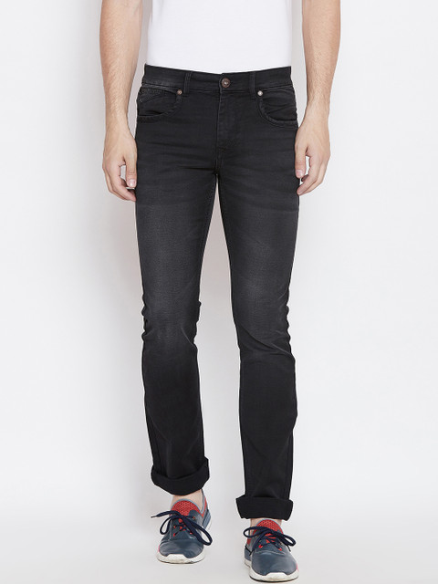 

Duke Men Black Slim Fit Mid-Rise Clean Look Jeans