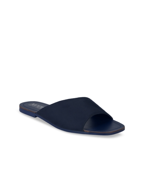 

Mode by Red Tape Women Navy Blue Solid Open Toe Flats