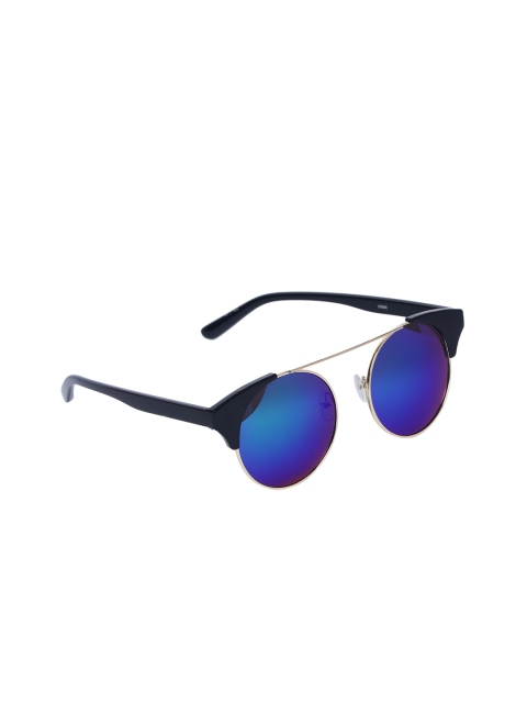

Swiss Design Unisex Round Sunglasses SDSG-1955206, Blue