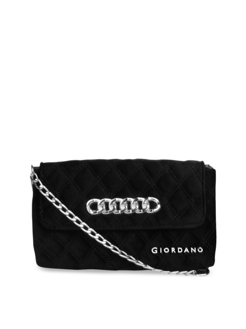 

GIORDANO Black Solid Sling Bag