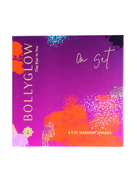 

BOLLYGLOW Women Multicoloured ON SET 9 Shades Eyeshadow Pallete, Multi