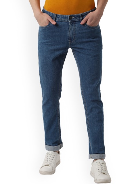 

Peter England Men Blue Tapered Fit Jeans
