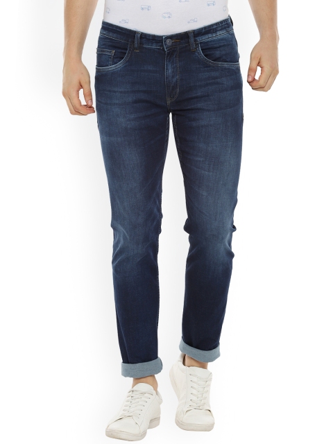 

Allen Solly Men Blue Skinny Fit Mid-Rise Clean Look Stretchable Jeans