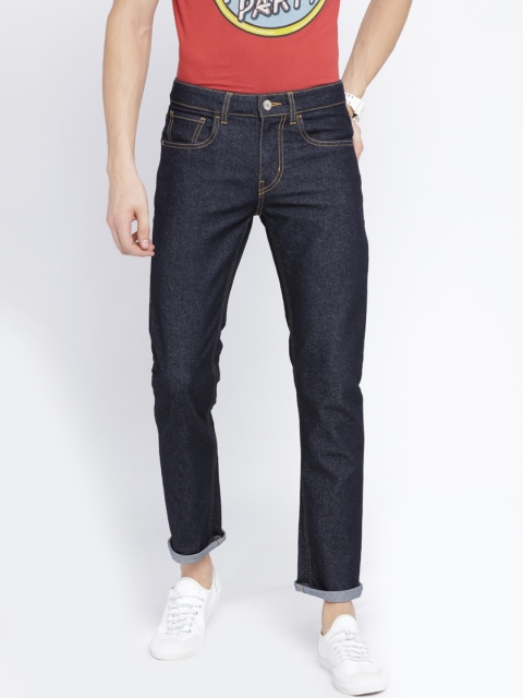 

Newport Men Blue Slim Fit Mid-Rise Clean Look Stretchable Jeans