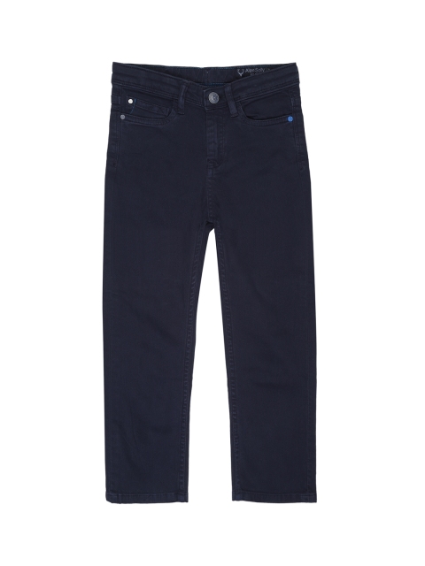 

Allen Solly Boys Navy Blue Slim Fit Mid-Rise Clean Look Jeans