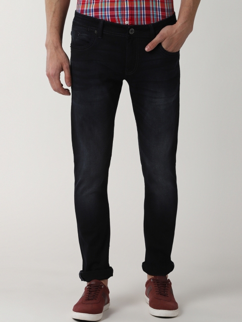 

Peter England Men Navy Blue Skinny Fit Jeans
