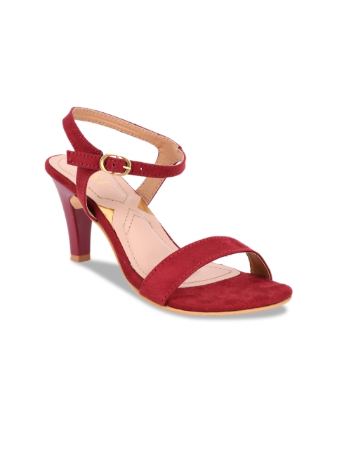 

GNIST Women Red Solid Heels
