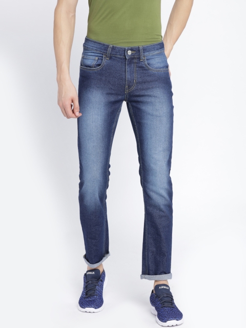 

Newport Men Blue Slim Fit Mid-Rise Clean Look Stretchable Jeans