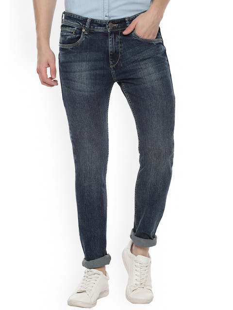 

People Men Blue Regular Fit Jeans
