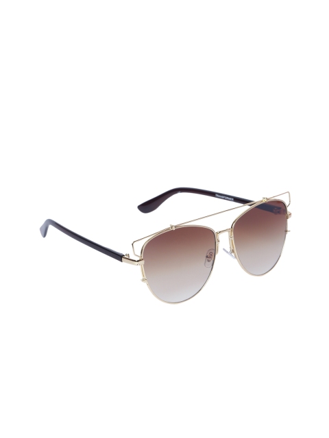

Swiss Design Unisex Aviator Sunglasses SDSG-7702402, Brown
