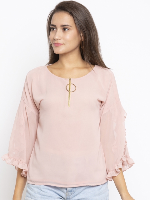 

Iti Women Pink Solid Top